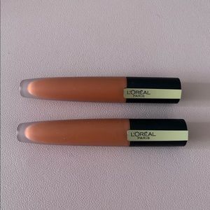 Lot of 2 L'Oreal Paris Rouge Signature Lasting Matte Lip Stain 420 "I Achieve"